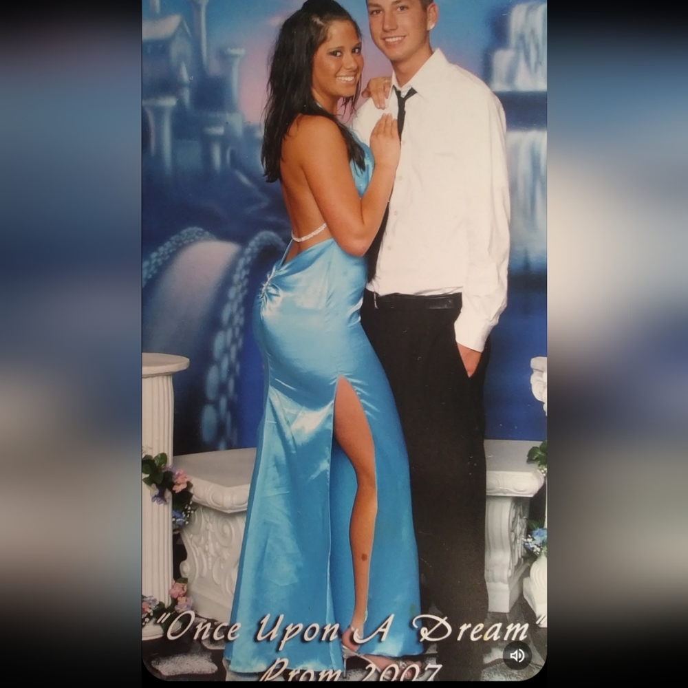 Gorgeous Bright Blue Mermaid Dress